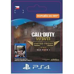 CZ PS4 - Call of Duty®: WWII - The United elektronická licence