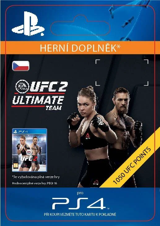 CZ PS4 - EA SPORTS UFC® 2 - 1050 UFC POINTS elektronická licence