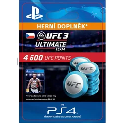 CZ PS4 - EA SPORTS™ UFC® 3 - 4600 UFC POINTS elektronická licence
