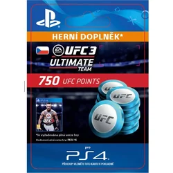 CZ PS4 - EA SPORTS™ UFC® 3 - 750 UFC POINTS elektronická licence