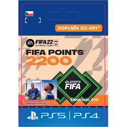 CZ PS4 - FUT 22 – FIFA Points 2200 elektronická licence
