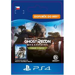 CZ PS4 - Ghost Recon Breakpoint Year 1 Pass elektronická licence