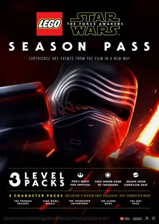 CZ PS4 - LEGO® Star Wars: The Force Awakens Season Pass elektronická licence
