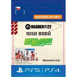 CZ PS4 - MADDEN NFL 22 - 1050 Madden Points elektronická licence