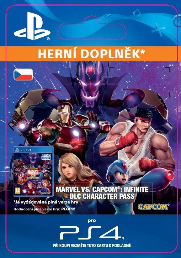 CZ PS4 -Marvel vs. Capcom: Infinite Character Pass elektronická licence