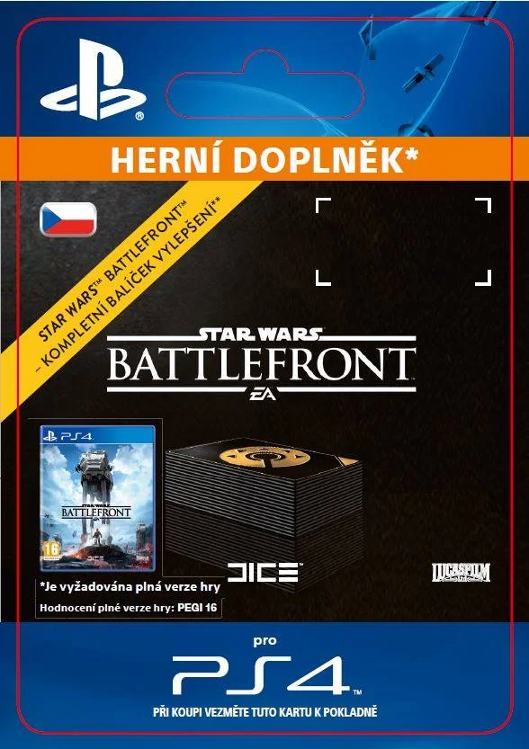 CZ PS4 - STAR WARS Battlefront Ultimate UP elektronická licence