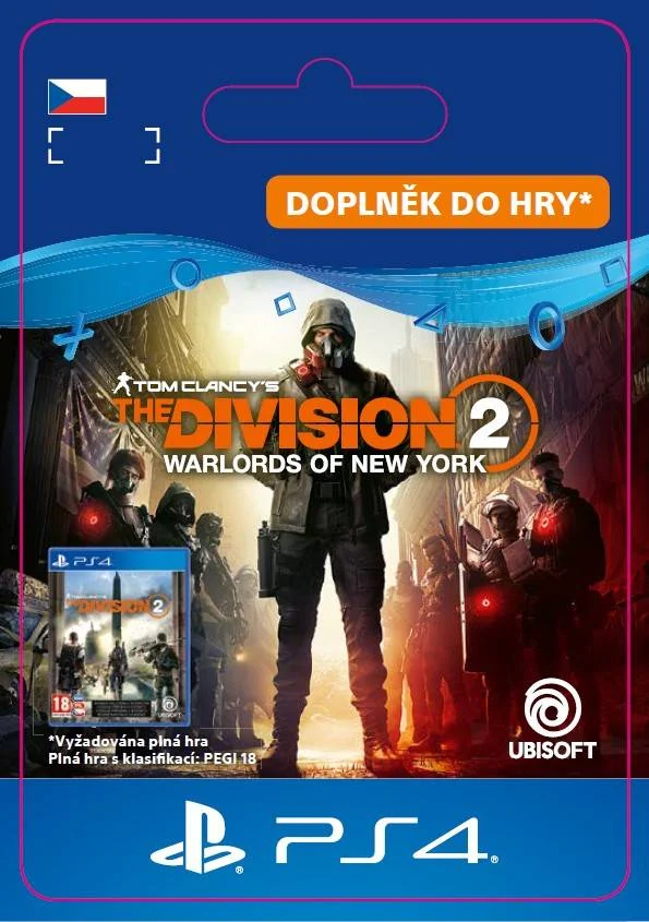 CZ PS4 - The Division 2 - Warlords Of New York - Expansion elektronická licence