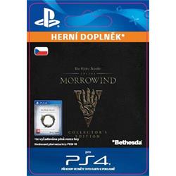 CZ PS4 - The Elder Scrolls Online: Morrowind Collectors Edition Upgrade elektronická licence