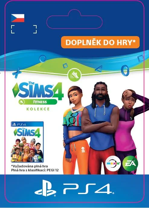 CZ PS4 - The Sims™ 4 Fitness Stuff elektronická licence