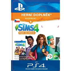CZ PS4 - The Sims™ 4 Get to Work elektronická licence