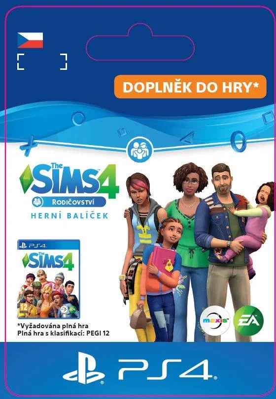 CZ PS4 - The Sims™ 4 Parenthood elektronická licence