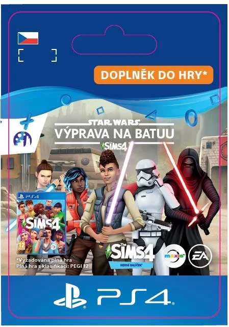 CZ PS4 - The Sims™ 4 SW™ Journey to Batuu GP elektronická licence