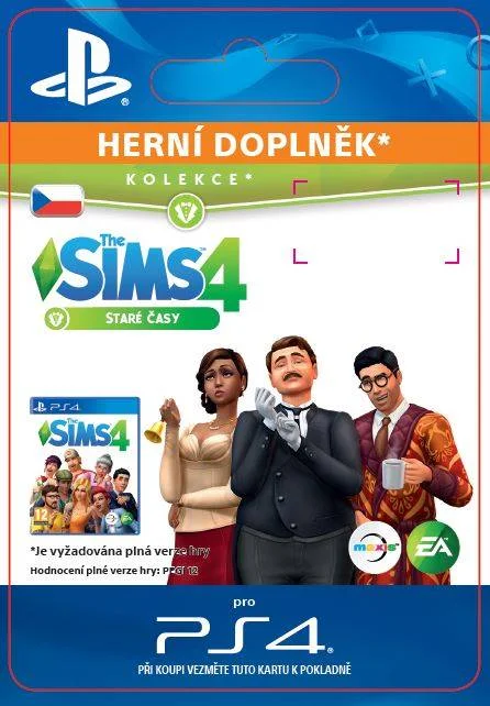 CZ PS4 - The Sims™ 4 Vintage Glamour Stuff elektronická licence