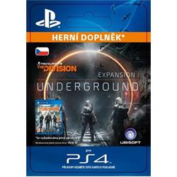 CZ PS4 - TOM CLANCY'S THE DIVISION Underground elektronická licence