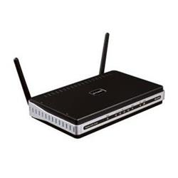 D-Link DSL-2741B Wireless N ADSL2+ Router with 4 Port 10/100 Switch (annB), 2xfix.anténa