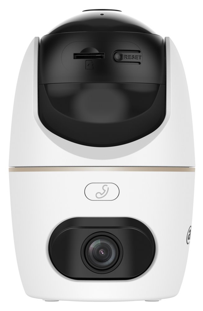 DAHUA IP kamera H3D-3F/ duální/ vnitřní/ Wi-Fi/ 3 + 3 Mpix/ objektiv 3,6mm/ H.265/ IR až 30m/ CZ app