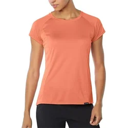 DAKINE FAYE S/S Jersey - Papaya - vel. S