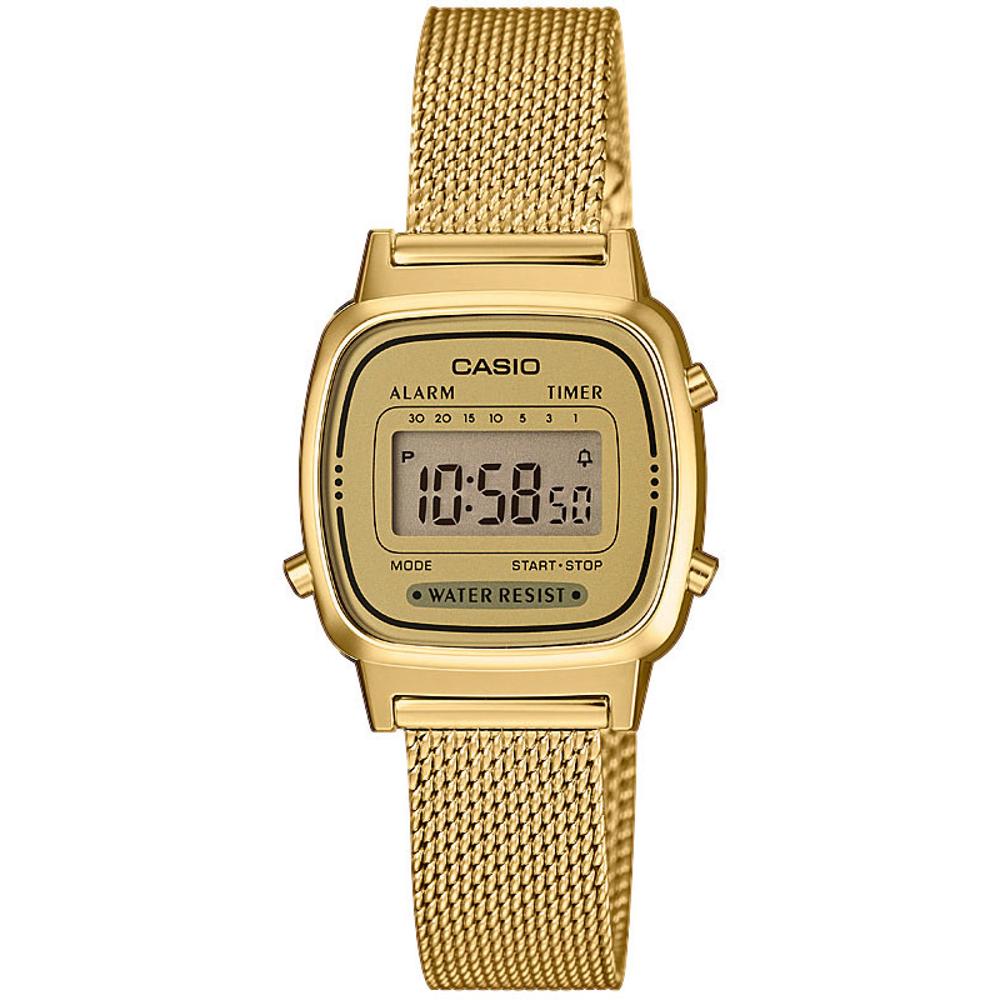 Dámske digitálne náramkové hodinky Casio LA670WEMY-9EF