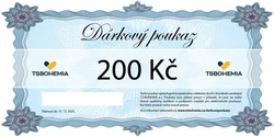Darčekový poukaz T.S.BOHEMIA 200 CZK