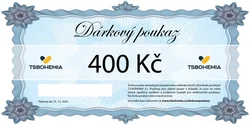 Darčekový poukaz T.S.BOHEMIA 400 CZK