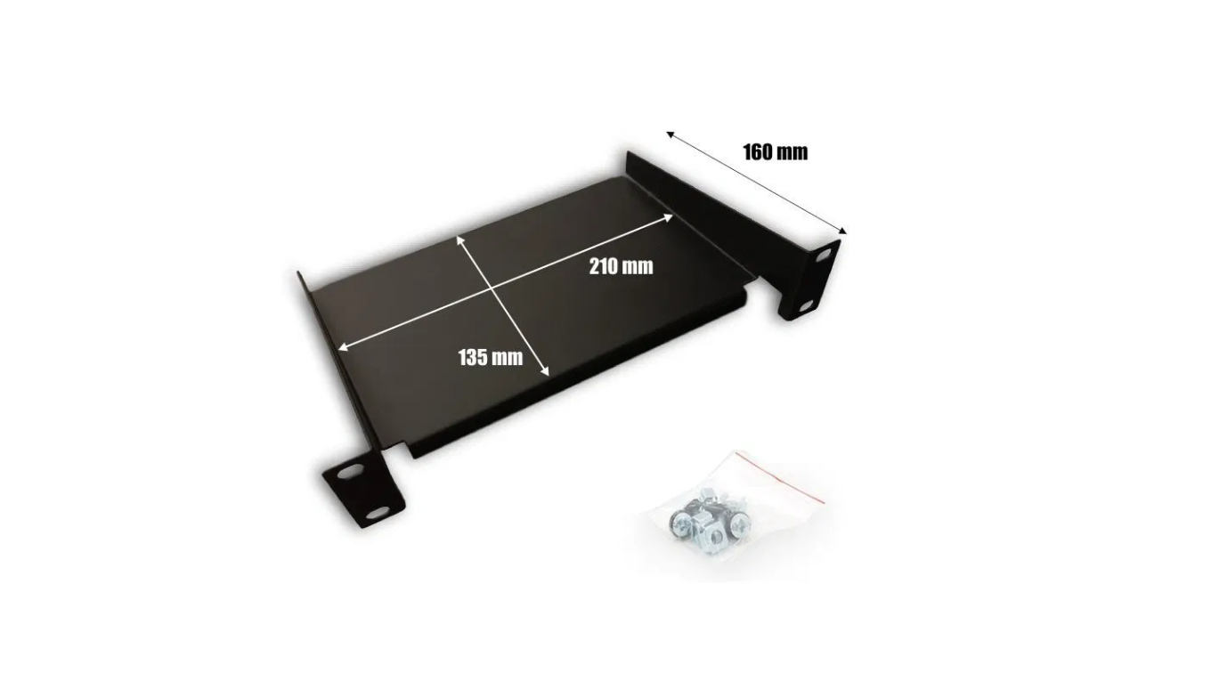 DATACOM 10" Police 160mm 1U čierna 7050