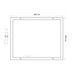 DATACOM 19" nástenný rozvádzač jednodielny 9U/450mm šedý 7107