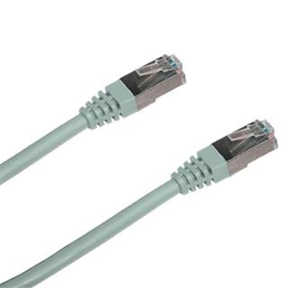 DATACOM PATCH CABLE FTP CAT5E 1m sivý tienený