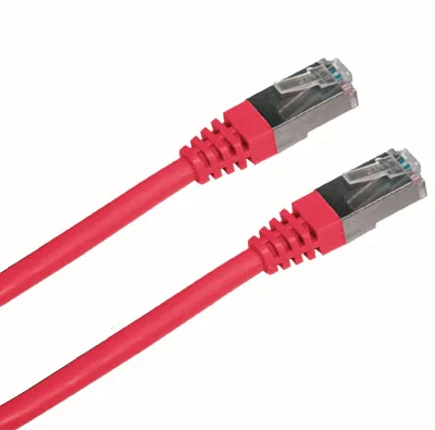 DATACOM PATCH CABLE FTP CAT5E 2m červený tienený