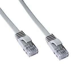 DATACOM Patch cord UTP CAT6 3m grey FLAT flat