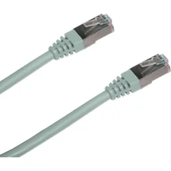 DATACOM PATCH KABEL FTP CAT5E 1m šedý stíněný