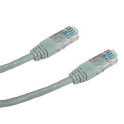 DATACOM PATCH KABEL UTP CAT5E 15m (x) šedý křížený