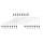 DATACOM UTP CAT5E 3xRJ45 splitter (8p8c-1M/2F)