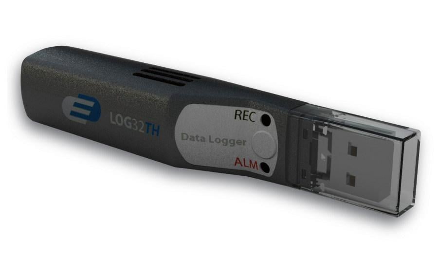 Datalogger pro měření teploty a vlhkosti s PDF výstupem a připojením USB