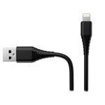 Dátový kábel ColorWay USB - Apple Lightning 2,4 A, 1 m, čierny