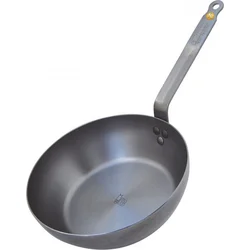 de Buyer Hluboká ocelová pánev Mineral B Element, 24 cm 