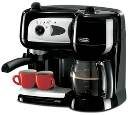 DE LONGHI Espresso černý BCO 261, cappuccino, kava, para, vzduch