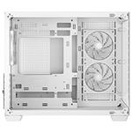 DEEPCOOL skříň CG330 3F microATX / 3x120 mm ARGB fan / USB 3.0 / 2×USB 2.0/ panoramatická / bílá