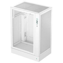 DEEPCOOL skříň CH170 Plus / vertikální microATX / 2xUSB 3.0 / USB-C / bílá