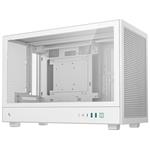 DEEPCOOL skříň CH260 / microATX / 2 x USB 3.0 / USB-C / mesh panel / tvrzené sklo / bílá