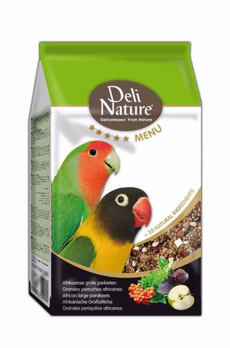 Deli Nature 5* Menu africký velký papoušek 800 g