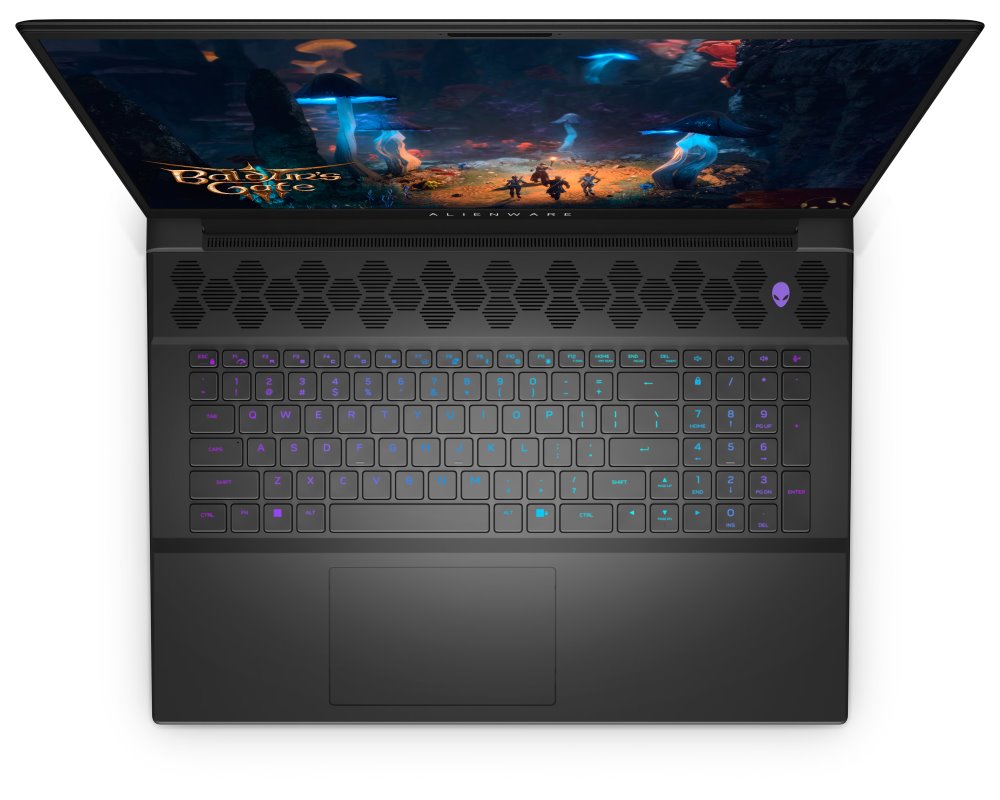DELL Alienware m18 R2/ i9-14900HX/ 32GB/ 2 x 2TB SSD/ NV RTX 4090 16GB/ 18" QHD+/ W11H/ čierna/ 2Y Základné na mieste