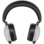 DELL AW920H/ Alienware Tri-Mode Wireless Gaming Headset/ bezdrôtová náhlavná súprava s mikrofónom/ strieborná
