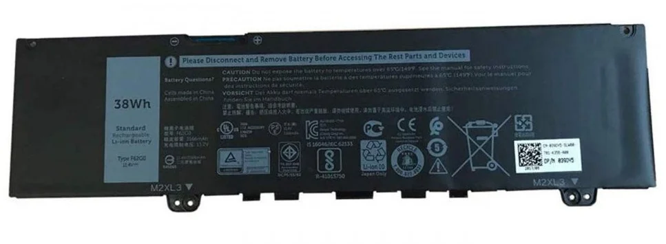 DELL batéria 3 články 38Wh Li-ion, pre Inspiron 5370/7370/7373/7386, Vostro 5370