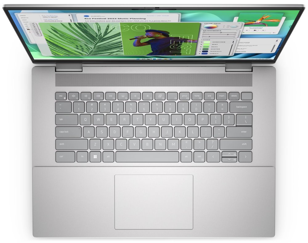 DELL Inspiron Plus 16 7630 / i7-13700H/ 16GB/ 1TB SSD/ 16" 2.5K / NV RTX 4060 8GB/ FPR/ W11H/ stříbrný/ 2Y Basic