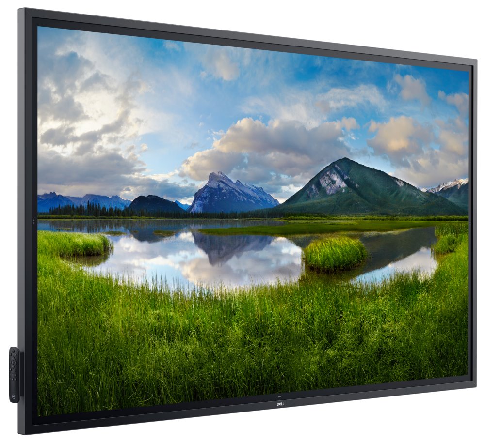 DELL P8624QT Touch/ 86" LED/ 16:9/ 3840x2160/ 1200:1/ 8ms/ 4x HDMI/ DP/ USB-C/ 4x USB/ RJ-45/COM/ repro/3Y Základné na mieste