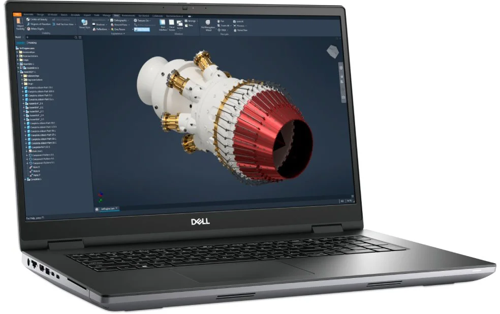 DELL Precision 7770/ i9-12950HX/ 32GB/ 1TB SSD/ RTX A4500/ 17.3" FHD/ LTE/ W10Pro (W11Pro+down)/ vPro/ 3Y PS on-site
