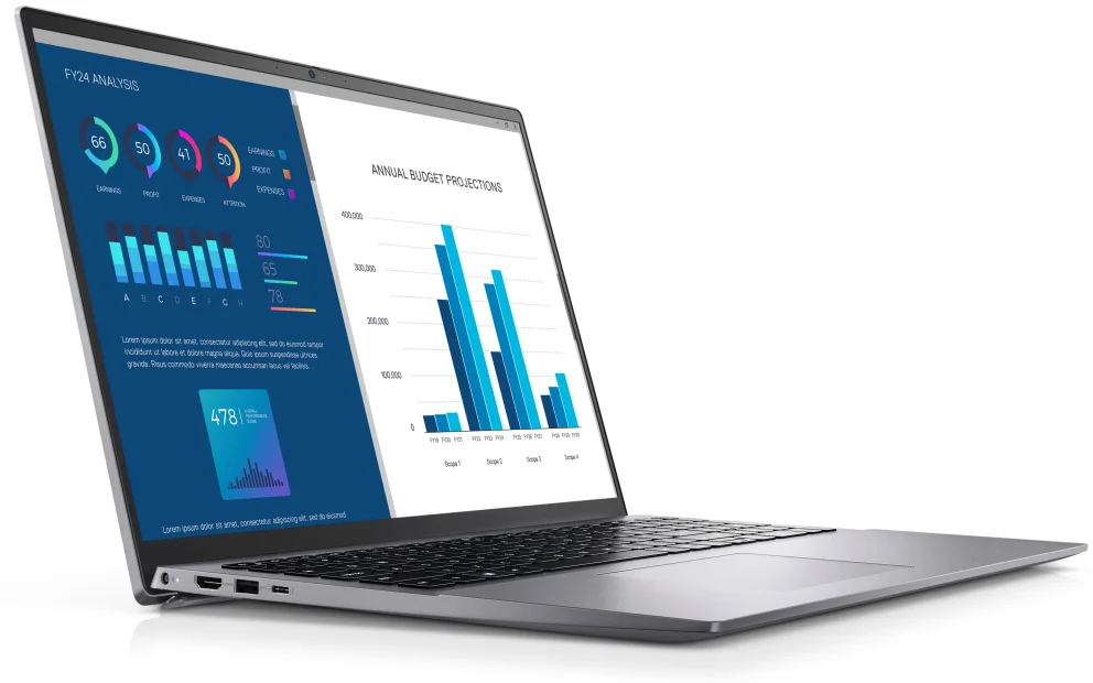 DELL Vostro 16 (5630)/ i5-1340P/ 8GB/ 256GB SSD/ 16" FHD+/ Iris Xe/ FPR/ W11Pro/ 3Y Basic