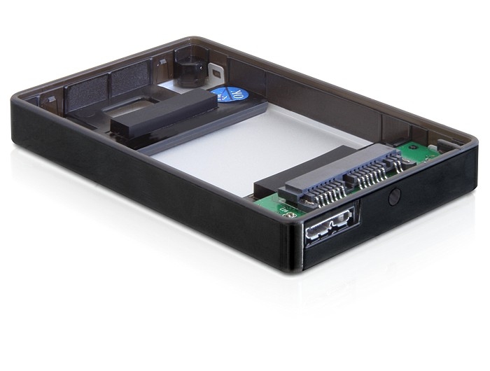 Delock 1,8" externí skříň pro micro SATA HDD/SSD na USB 3.0 (42487)