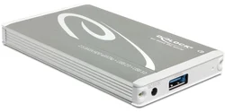 Delock 2.5” externí skříň pro SATA HDD s připojením na Multiport USB 3.0 + eSATA (42514)