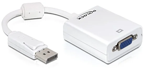 Delock adaptér DisplayPort (samec) na VGA (samica) (61766)
